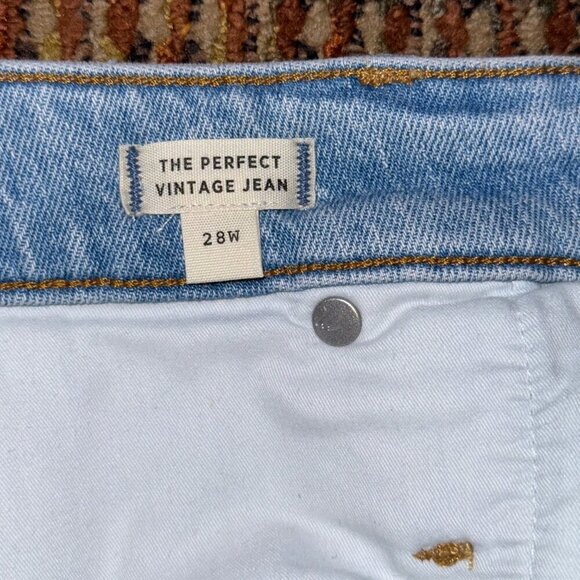 Madewell The Plus Perfect Vintage Jean in Fiore Wash, Size 28W‎ - Picture 7 of 15